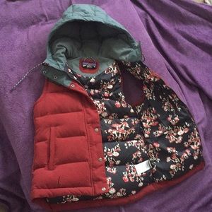 RARE NWOT Patagonia Bivy Down Hoody Vest Mushroom